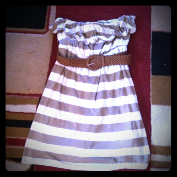 Cute summer dress with belt 🎀