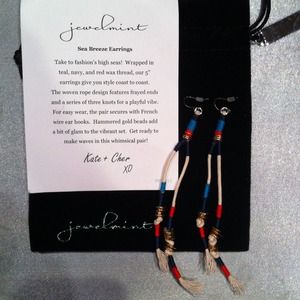 Jewelmint "Sea Breeze" Earrings - Unworn