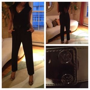 Black Long Michael Kors Romper