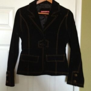 Leather Blue w/ gold lining......