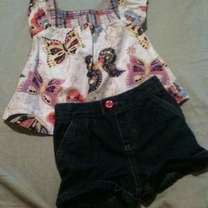 SOLD @mommyamy Infant girls summer bundle