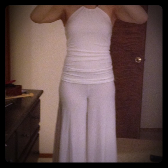 White jumpsuit * so comfortable*