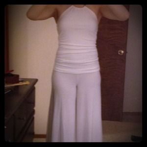 White jumpsuit * so comfortable*
