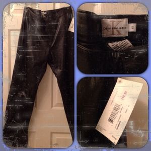 Women's CK Leather Pants