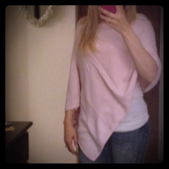 Light pink Gap poncho!