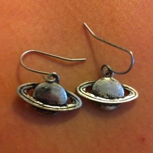 Saturn earrings