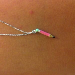 pencil necklace
