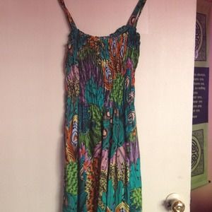 ☀🌸Tropic floral dress!🌸🌺🐚