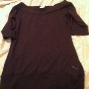 ❌Sold❌Chocolate brown dress/shirt