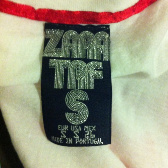 🎅Zara "Dont Need No Catchy Phrase" Top - Picture 2 of 2