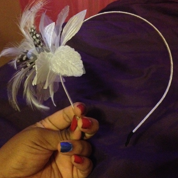 Feather headband