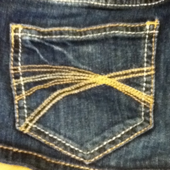 Navy blue stretch shorts - Picture 4 of 4