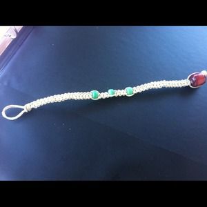 Handmade hemp bracelet