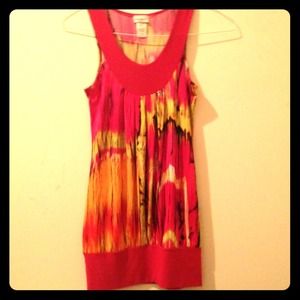 Bright colorful tunic top/dress