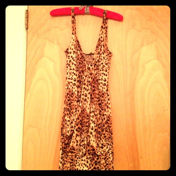 SEXY animal print dress/tunic top