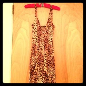 SEXY animal print dress/tunic top