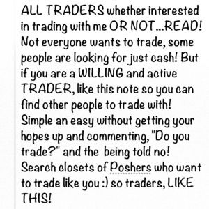 TRADERS, LIKE THIS NOTE!