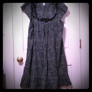 Floral ruffled dress