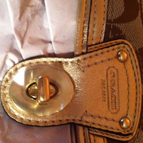 Coach Flap Wristlet