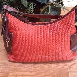 RESERVED FOR THESLOP! FOSSIL STRAW BAG