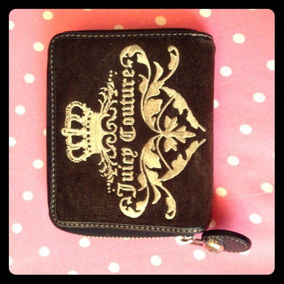 Black & off-white AUTHENTIC JUICY COUTURE wallet!!