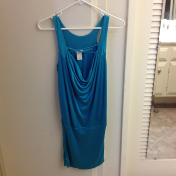 Turquoise dress