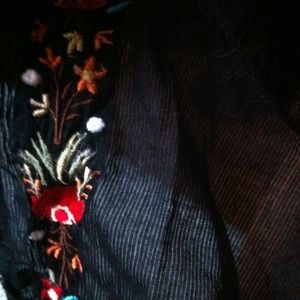 Tops - 🌸semi-sheer black 3/4 sleeve button down tunic Tops - 🌸semi-sheer black 3/4 sleeve button down tunic