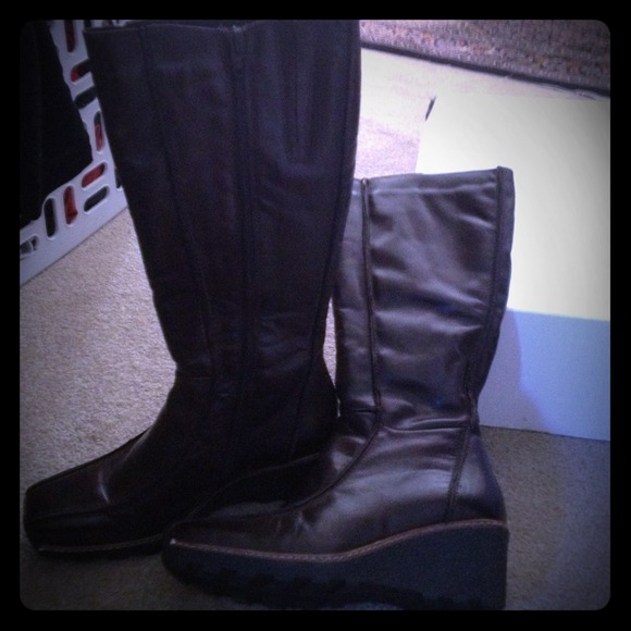 Brown boots, Aldo brand, worn 2 times