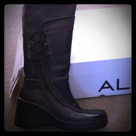 Black Aldo boots