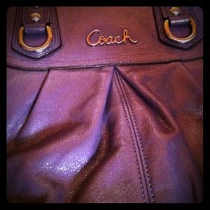 RESERVED....Coach Limited Edition Leather Bag