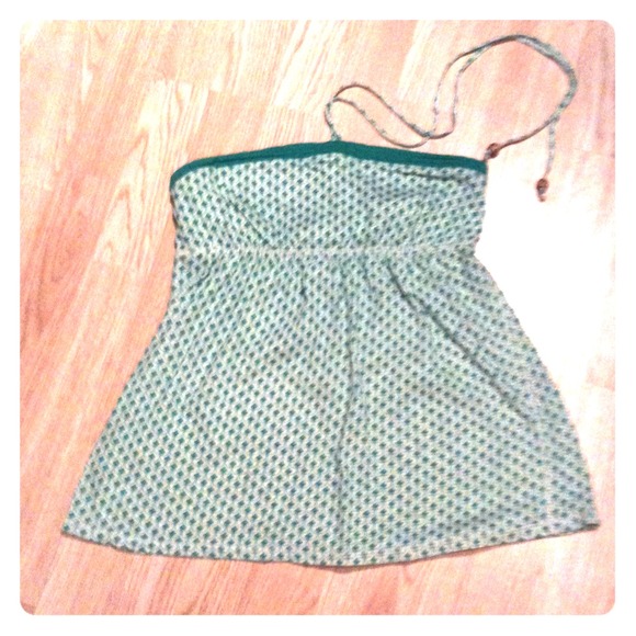 !!Sold@yuppy!! Heritage Tube top w neck tie