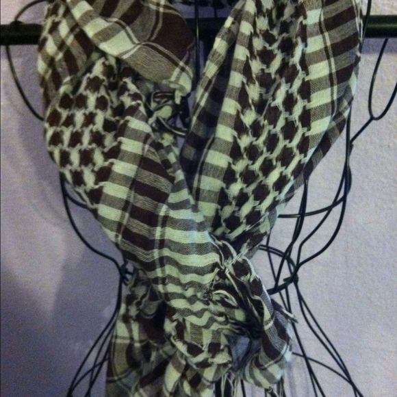 Black and White Scarf