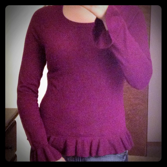 NWOT Victoria's secret silk and cashmere sweater!