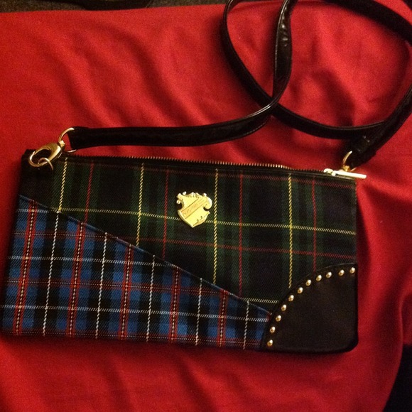 Mac makeup brush holder or a purse