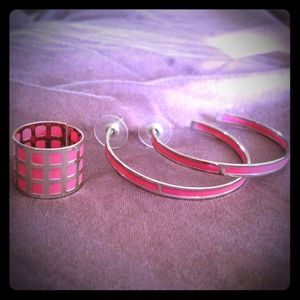 Isaac Mizrahi Jewelry - RESERVED FOR THESEXYKNITTER earring and ring set Isaac Mizrahi Jewelry - RESERVED FOR THESEXYKNITTER earring and ring set