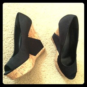 💛RESERVED💛 Black wedges