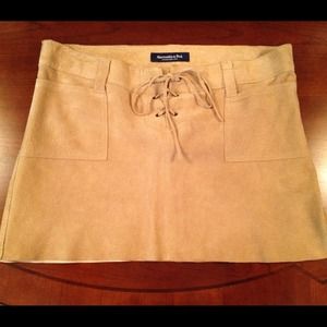 Abercrombie & Fitch Dresses & Skirts - Abercrombie & Fitch - Leather Mini Skirt Abercrombie & Fitch Dresses & Skirts - Abercrombie & Fitch - Leather Mini Skirt