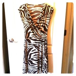 Soprano Zebra Print Dress