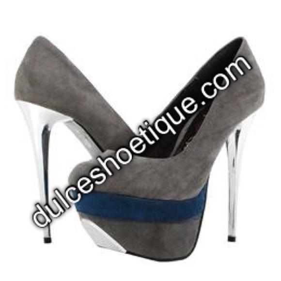 Big Slick 2 Tone Platform Pump