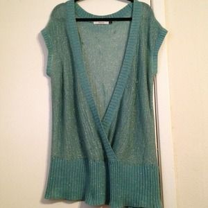 Old Navy Tops - Mint & Gold Knit Top Old Navy Tops - Mint & Gold Knit Top