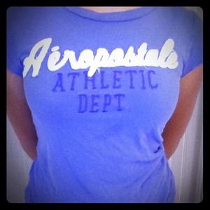 Purple aeropostale tee