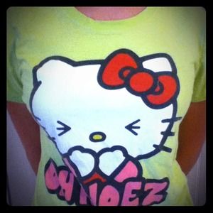 Hello kitty green