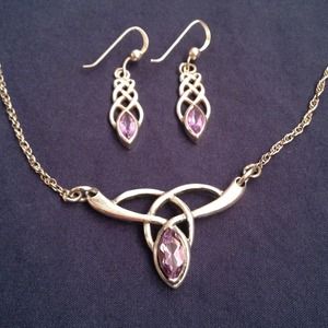 Reserved for jjbearrn PSCL earrings&necklace set