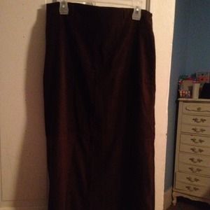 💜*Reduced***Women's long brown skirt