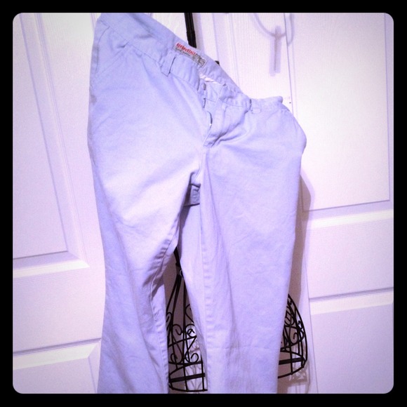 ⬇*REDUCED* Baby blue khakis - Picture 1 of 2