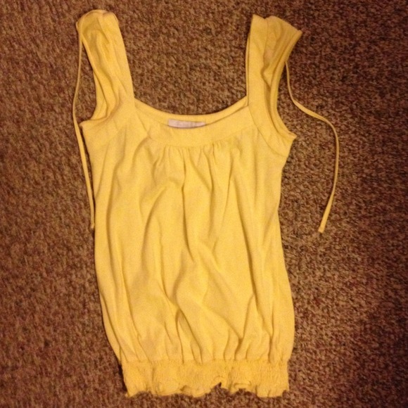 Yellow tank