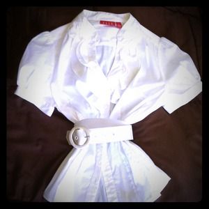 ✋RESERVED✋Button down work top