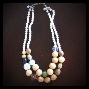 2 Chunky Necklaces & DKNY Pants BUNDLE