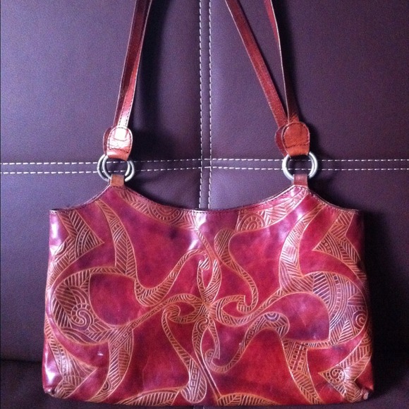 Authentic Leather Purse by Express circa 1990's