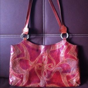 Authentic Leather Purse by Express circa 1990's